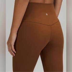 Lululemon align leggings in roasted brown